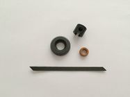 Hardness Rockwell M30 Precision Ptfe Components Dengan Powder Copper / Graphite Fillers