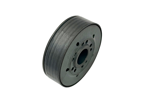 PTFE Sinter Banded Piston Dengan Kekerasan 65 HRB Steam Treatment Untuk Shock Absorber