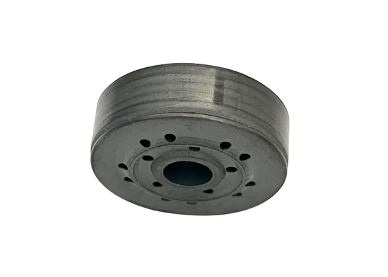 PTFE Sinter Banded Piston Dengan Kekerasan 65 HRB Steam Treatment Untuk Shock Absorber