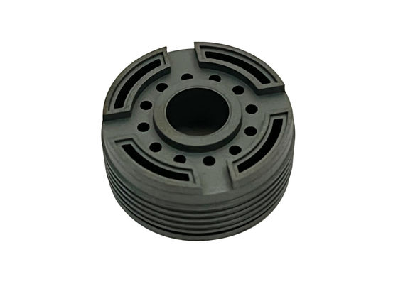 Permukaan Finish Steel Banded Round Piston Tahan Tekanan Tinggi