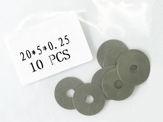 Kemasan individual katup kejut Shims 0,5mm - 10mm Ketebalan