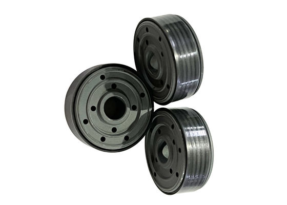 Piston sinter tahan panas untuk penyerap kejut bahan Fe C Cu Hitam ringan
