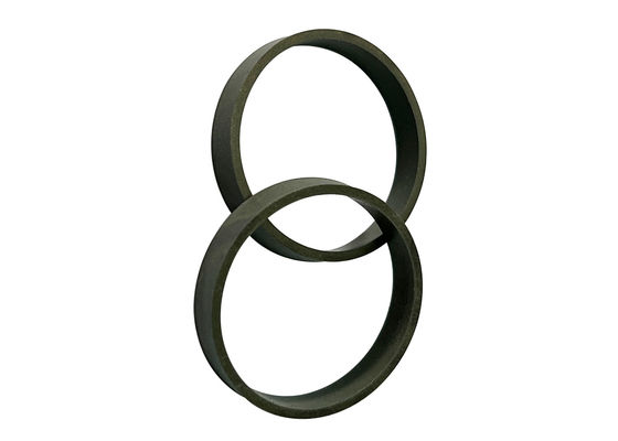 Otomatis CNC Machining Elongation Low Friction PTFE Ring Produksi